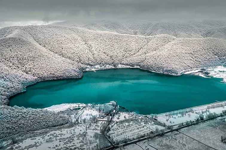 Nohur LAke Azerbaijan